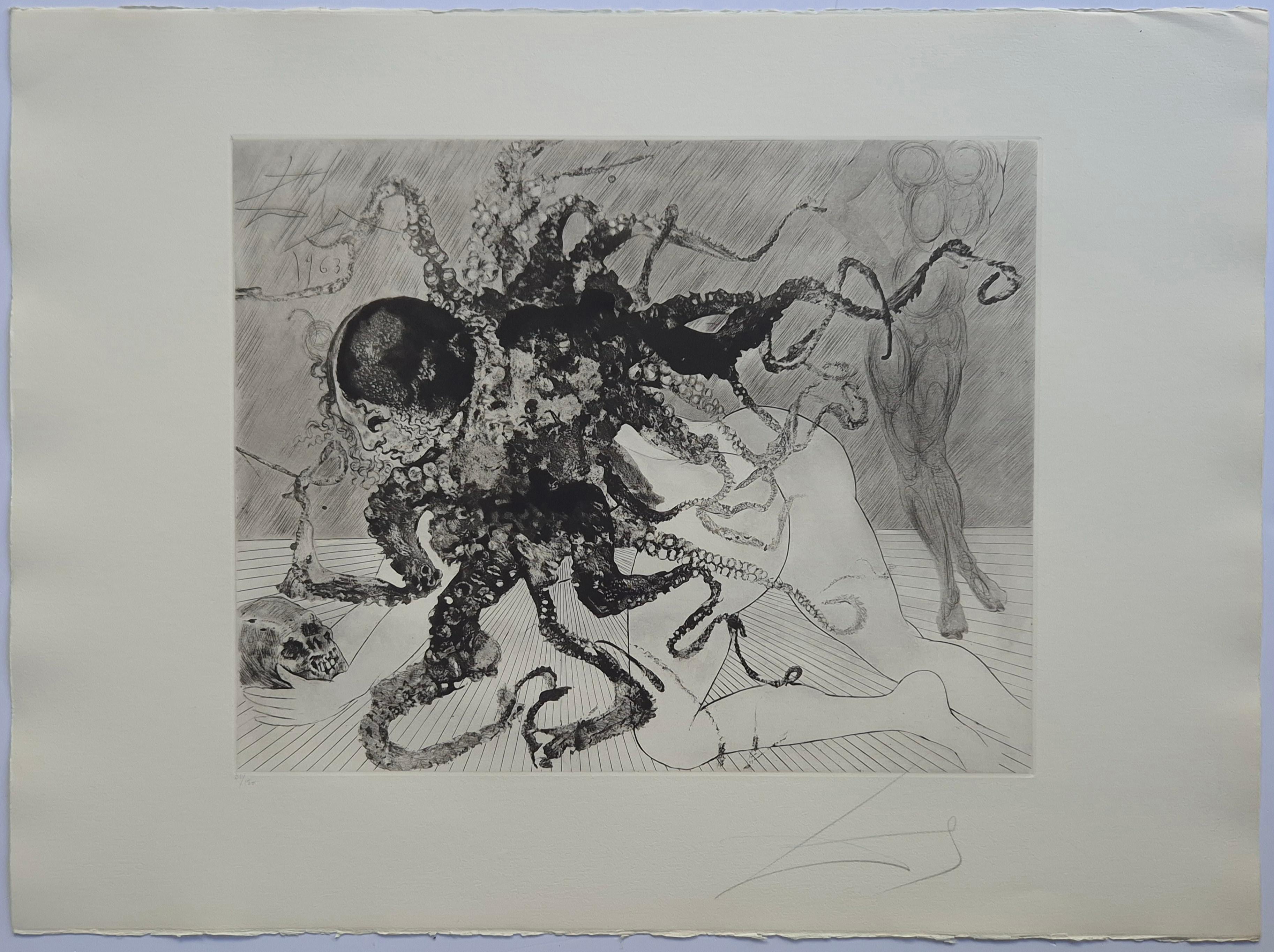 Salvador Dalí­ --  Medusa from The Mythology
