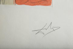 Salvador Dali-Melpomene (Muse of Tragedy), from "Muses, "  Surrealist Engraving