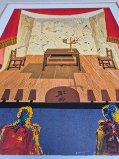 Salvador Dali -- Miserable Flat from The Marquis de Sade