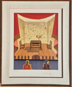 Salvador Dali - Miserable Flat from The Marquis de Sade