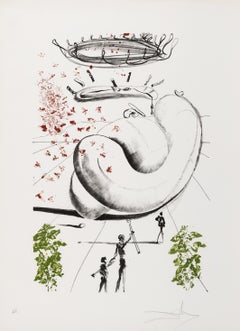Salvador Dalí Moscas 1973 (Salvador Dalí imprime Salvador Dalí Colibri)