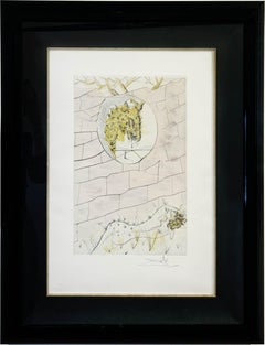 Salvador Dali "My Belowed is like a roe..." from Songs of Songs of Solomon