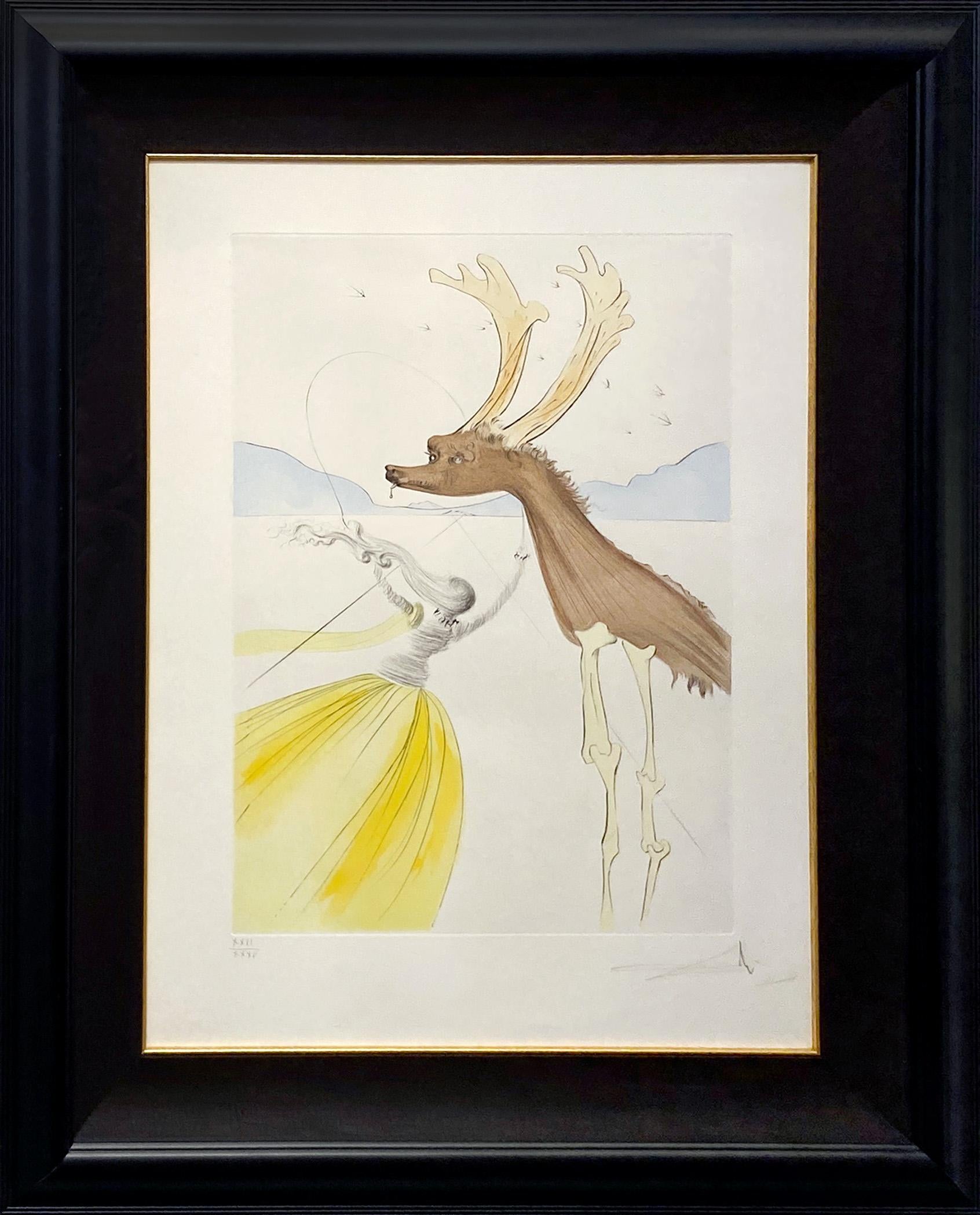 Salvador Dali "Naphtali"