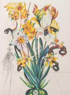 Salvador Dali "Narcissus (Phones)" Etching, 1972