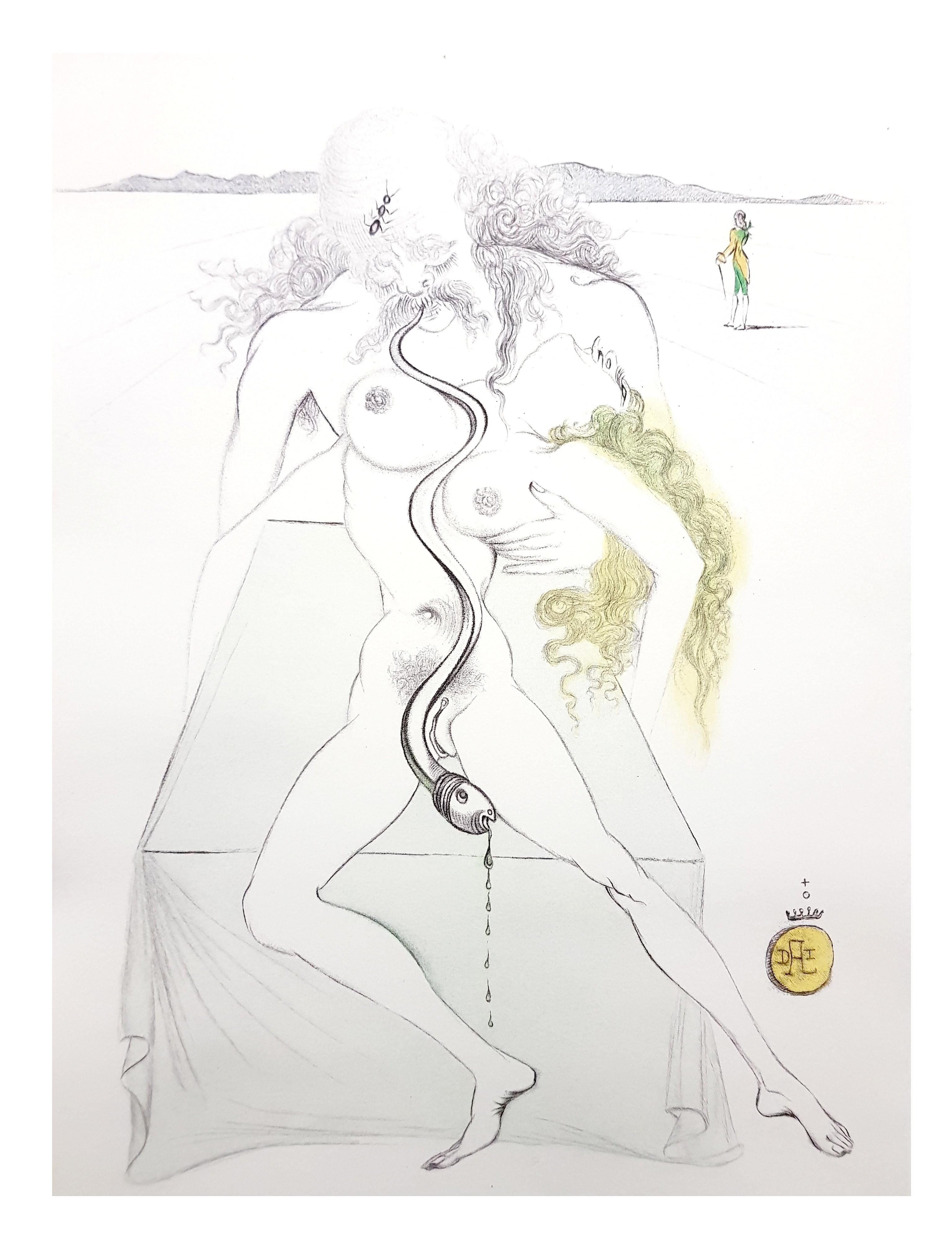 Salvador Dali – Paar in Hautfarbe im Angebot 3