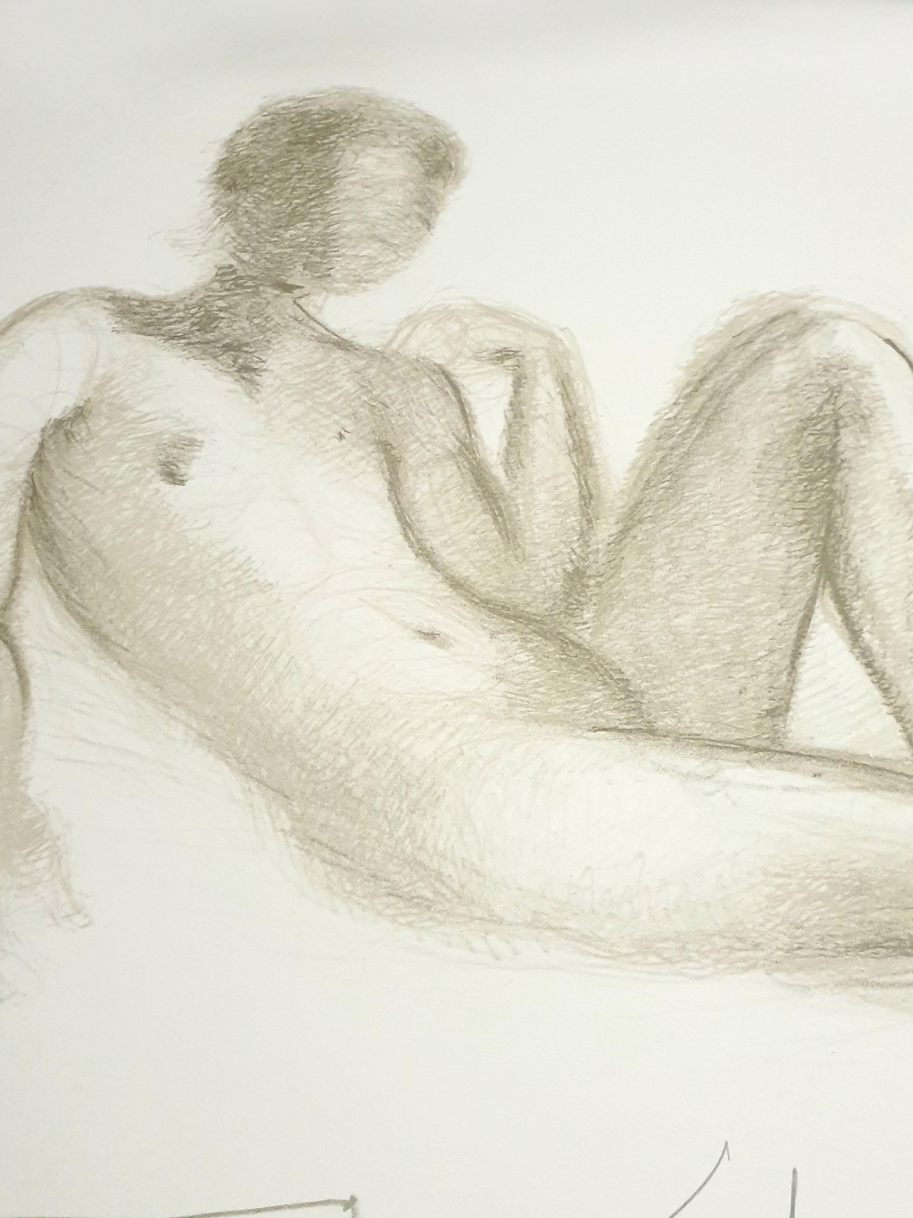 Salvador Dali - Couples nus - Lithographie en vente 2