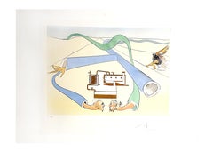 Salvador Dali - Oil Refining - Original Etching