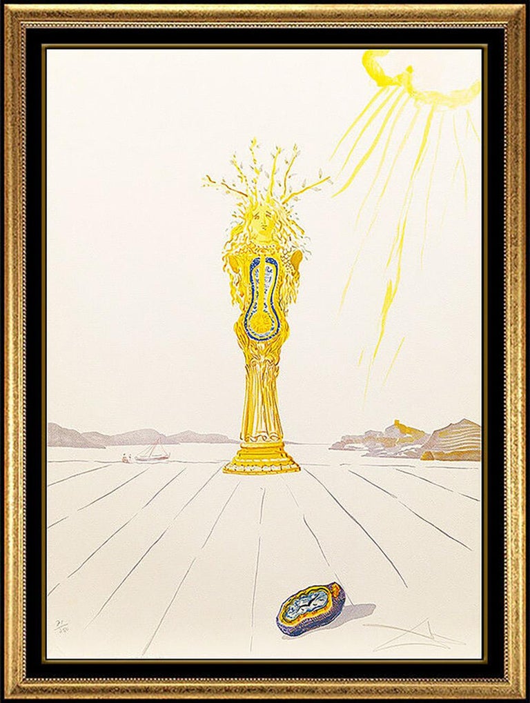 Salvador Dalí­ - Salvador Dali Original Color Lithograph Barometer ...