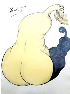 Salvador Dalí - Pera y espalda desnuda
