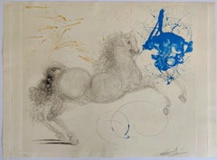 Salvador Dalí -- Pegasus de The Mythology suite