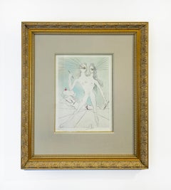 Salvador Dali "Person with two Heads" from Les Amours de Cassandre