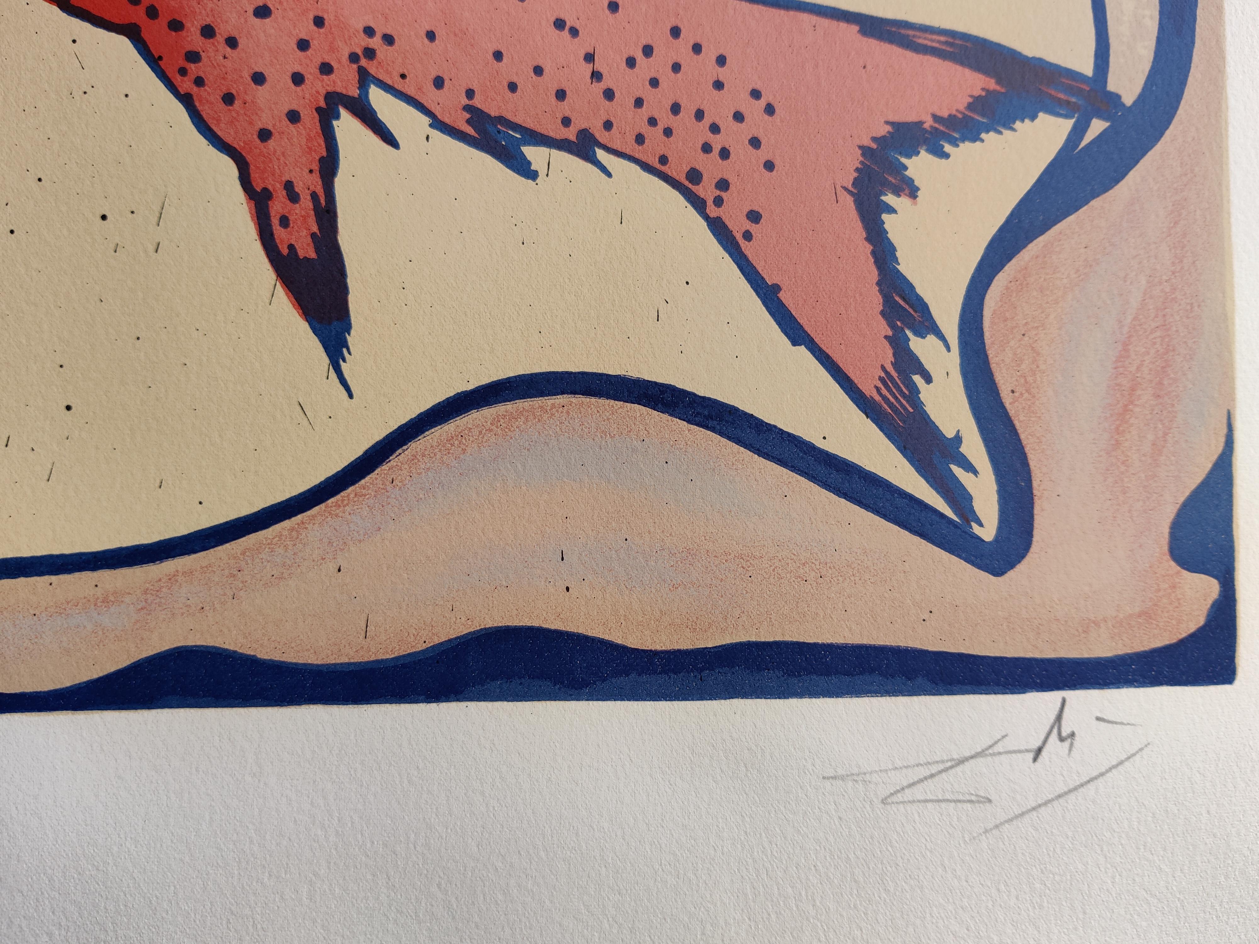 Salvador Dalí­ -- Pisces from Signs of the Zodiac For Sale 2