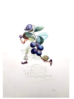 Salvador Dali - Plum - Original Hand-Signed Lithograph