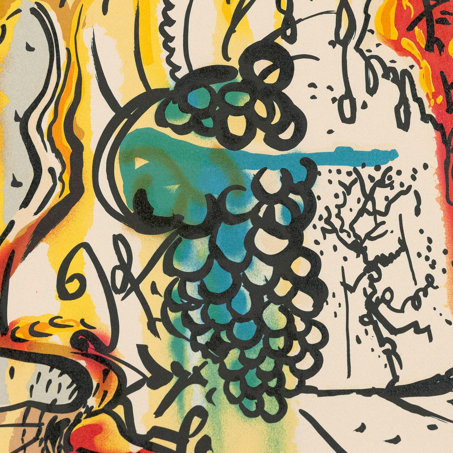 Salvador Dali „Porträt des Herbstes“ – Lithographie von Joy of Bacchus:: 1980 5