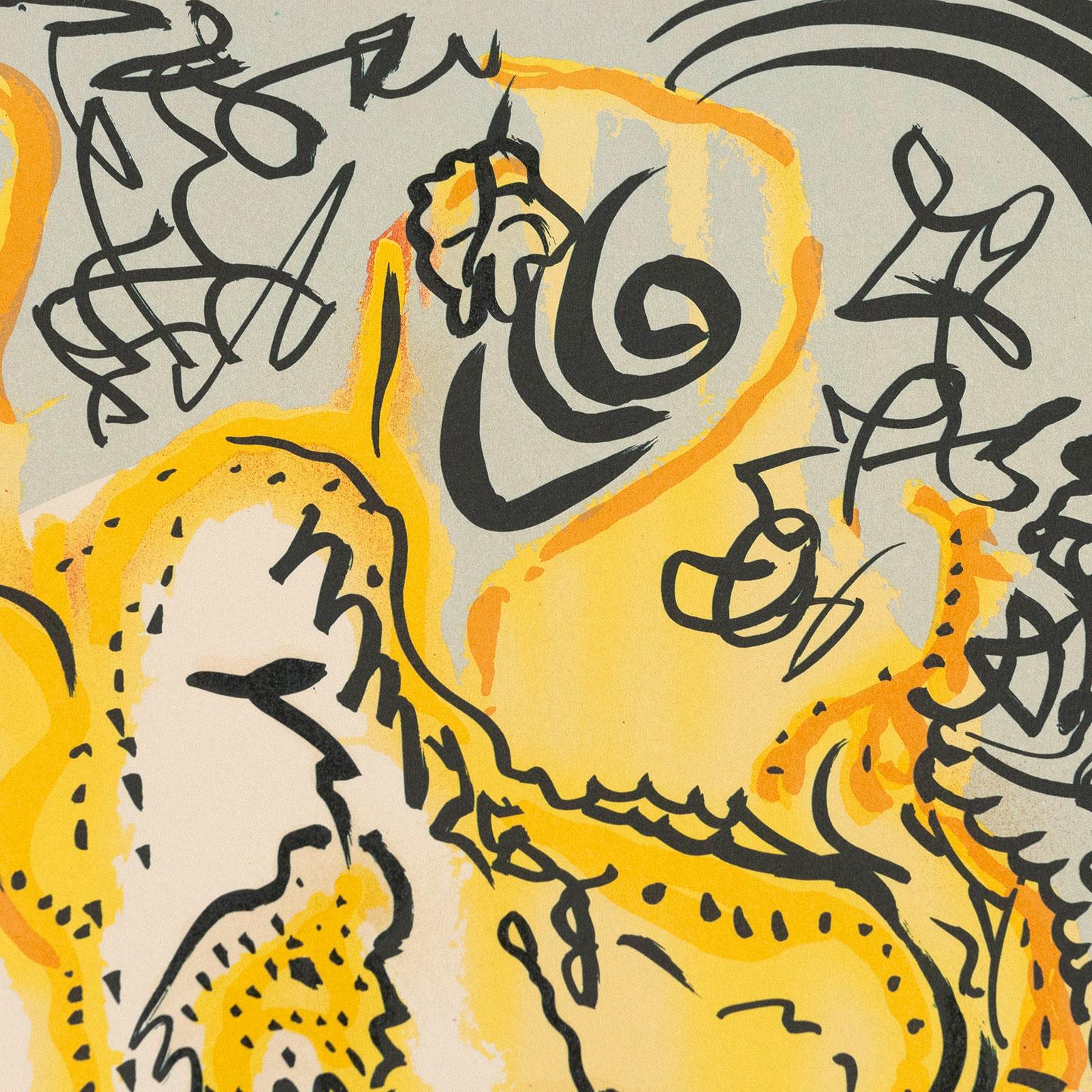 Salvador Dali „Porträt des Herbstes“ – Lithographie von Joy of Bacchus:: 1980 9