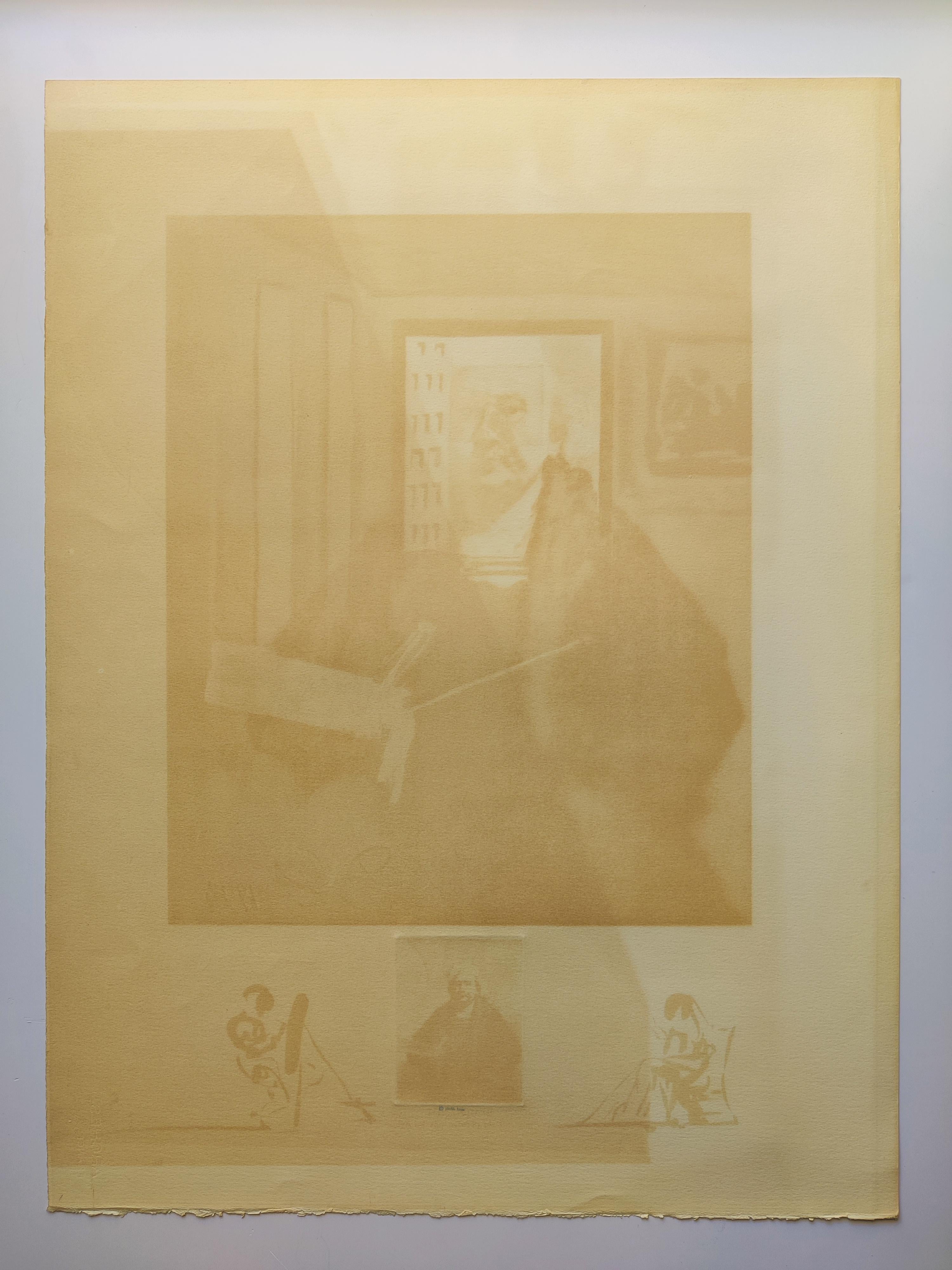 Salvador Dali -- Rembrandt - Portrait du peintre par lui-même For Sale 2