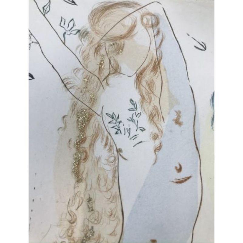 Salvador Dalí ( 1904 - 1989 ) - Rückkehr, o Shulamite - Handsignierte Radierung mit Schablone und Vergoldung, 1971

Zusätzliche Informationen:
Material: Radierung mit Schablone und Vergoldung auf Arches-Papier
Herausgegeben im Jahr 1971
Limitierte