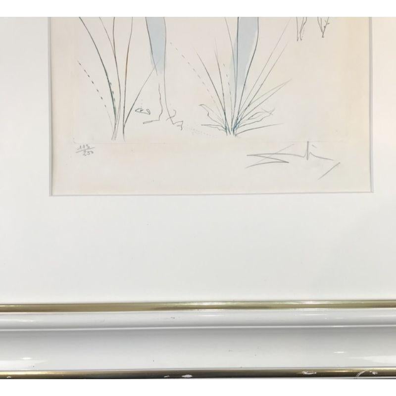 Salvador Dal  - Rückkehr, O Shulamite - Handsignierte Radierung mit Bleistift, 1971 2