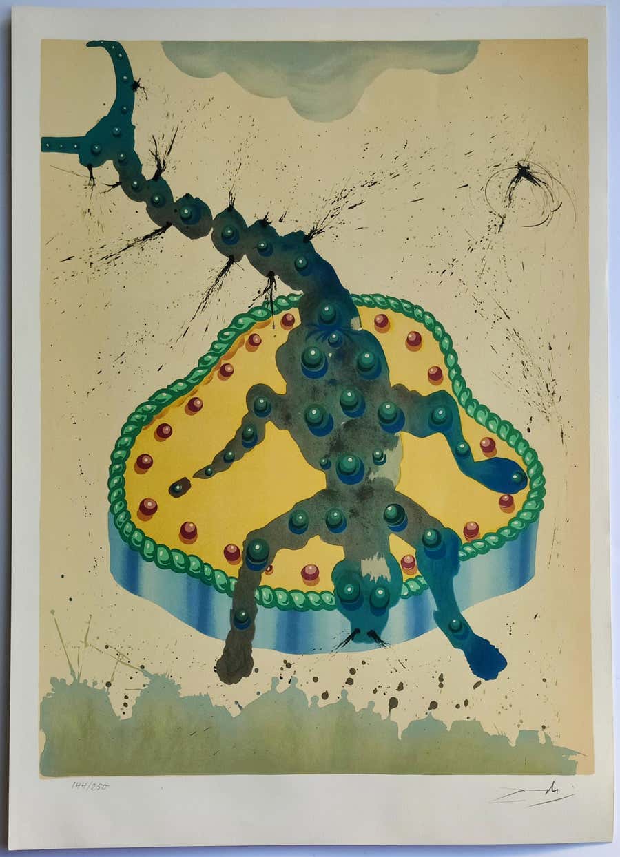 Salvador Dalí -- Scorpio from Signs of the Zodiac