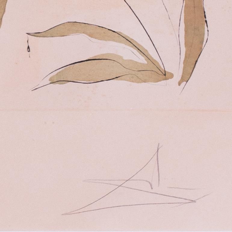 Salvador Dalí, aguafuerte en punta seca firmado y numerado 