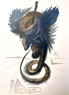 Salvador Dalí, The Black Cherub (M/L.1039-1138; F.189-200)