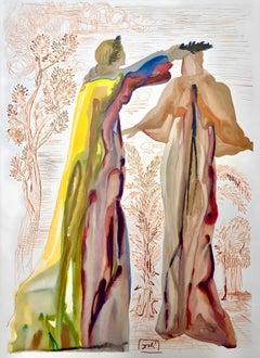 Salvador Dalí, Le ultime parole di Virgilio (M.L.1039-1138; M.F. 189-200)
