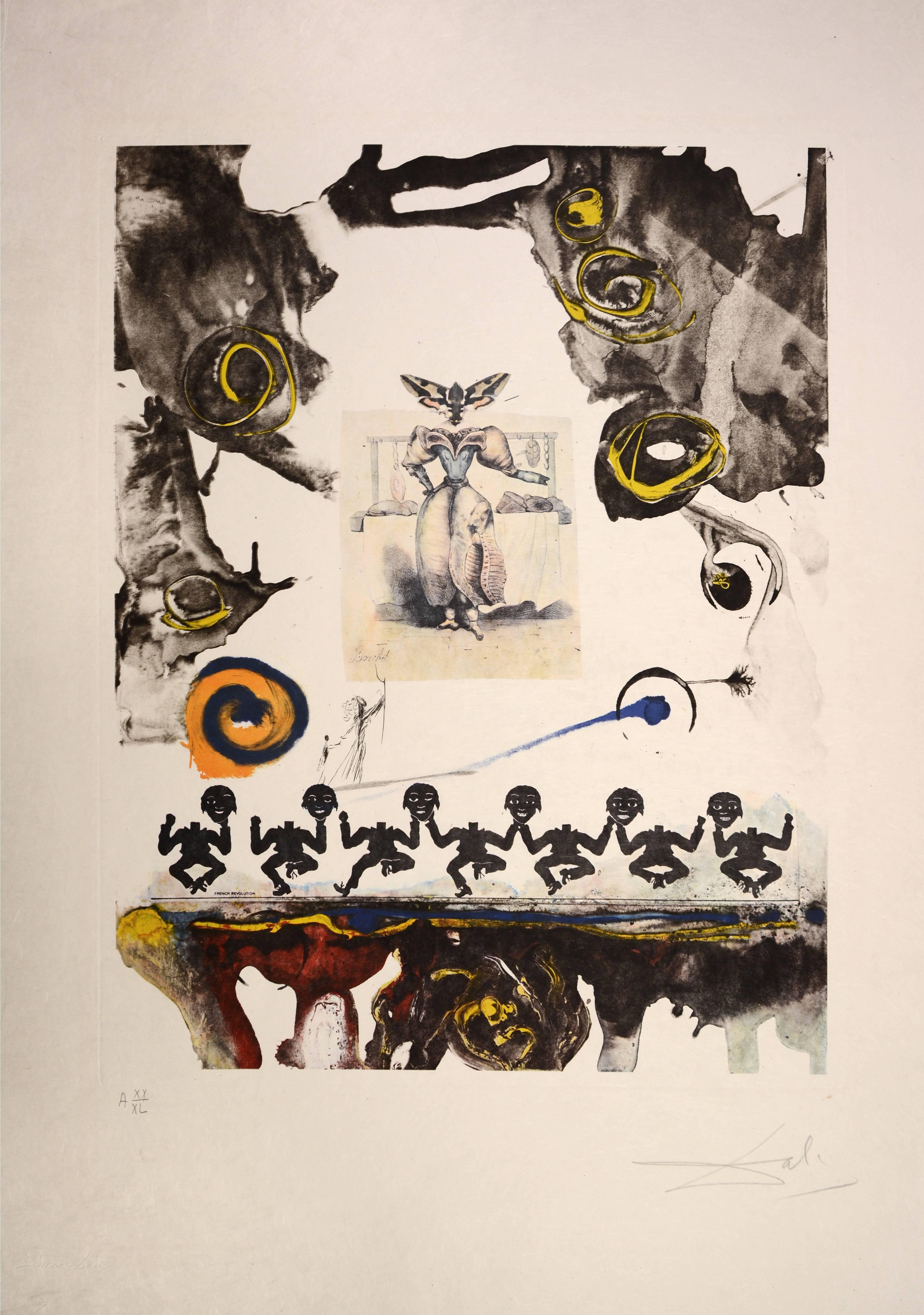 Surrealist Gastronomy, from Memories of Surrealism - Print by Salvador Dalí