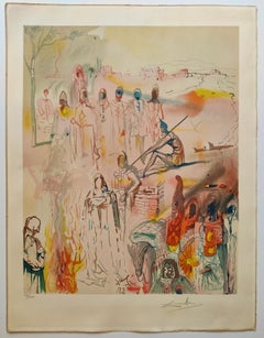 Salvador Dalí -- Juramento de Tancredo del Marqués de Sade