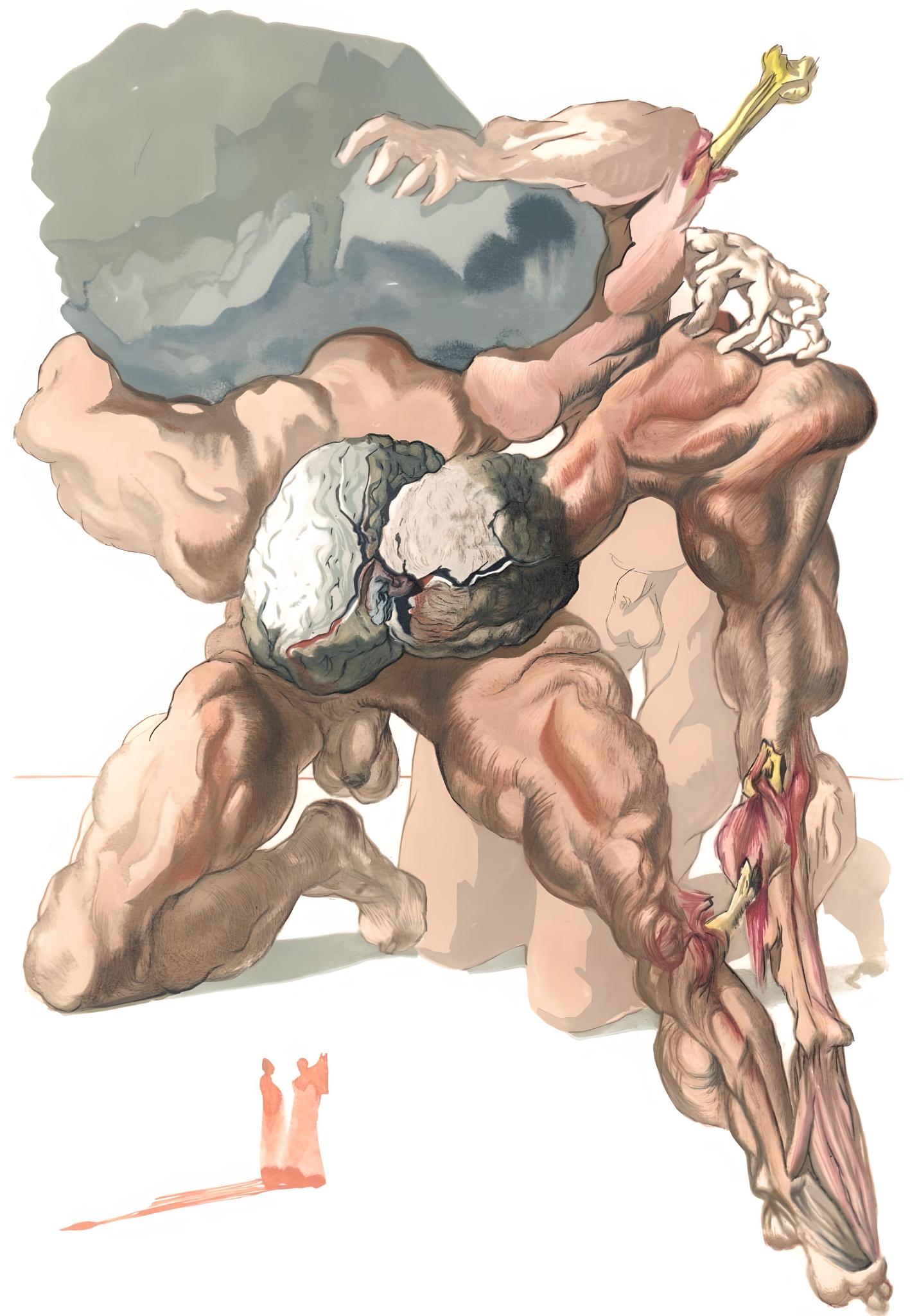 Salvador Dalí, L'avaro e il prodigo (M.L. 1039-1138; F. 189-200)
