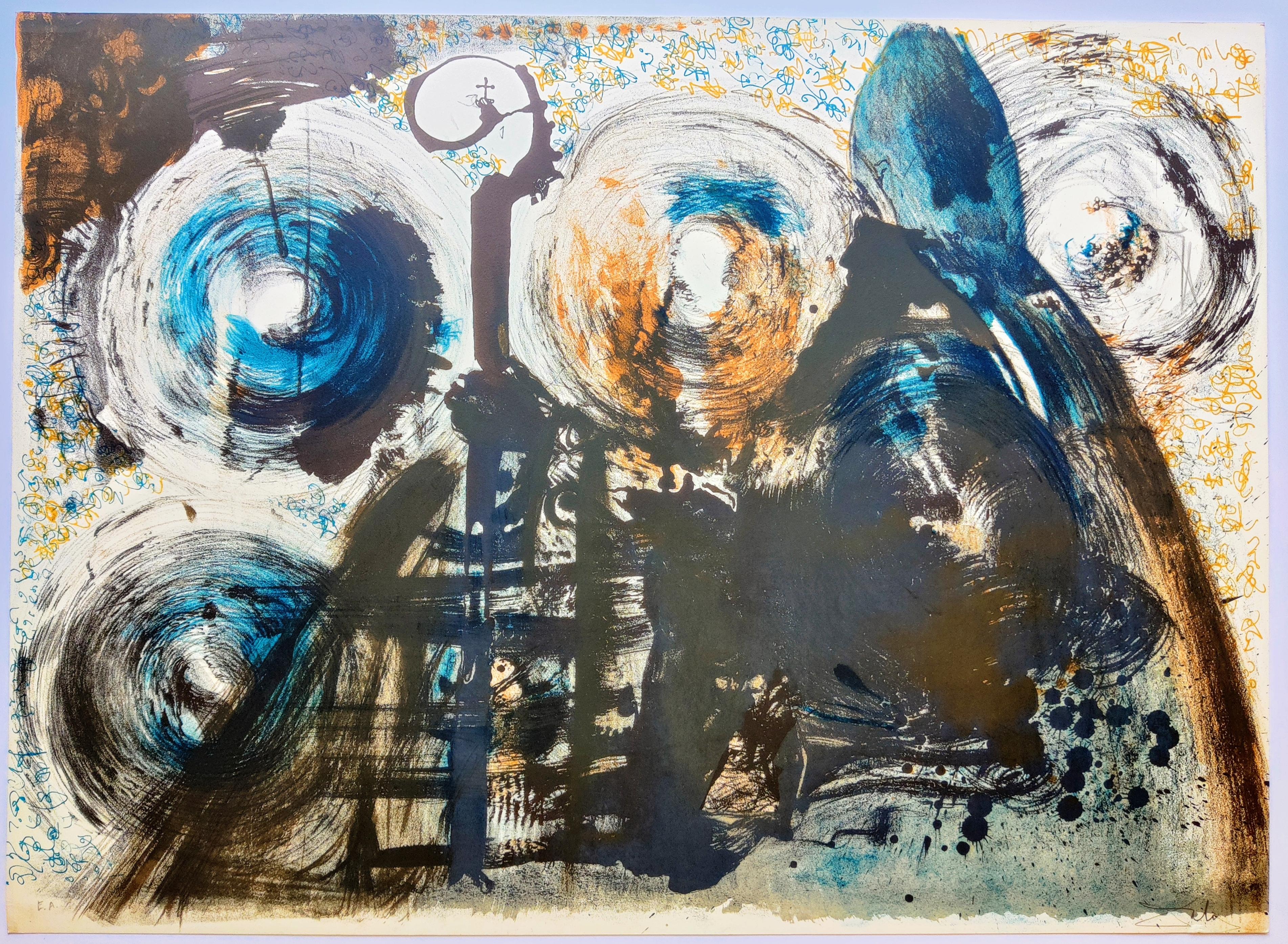 Salvador Dali -  La messe noire / L'évêque