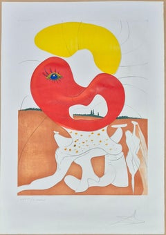 Salvador Dalí­ -- The Blood of Yin and Yang from Conquest of the Cosmos II