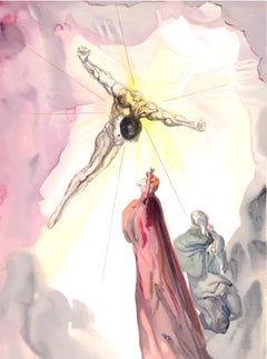 Salvador Dalí, The Ghost of Christ, Paradise : Canto 14 Dalí (champ 189-200)