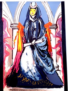 Salvador Dali - The High Priestess - Original Lithograph