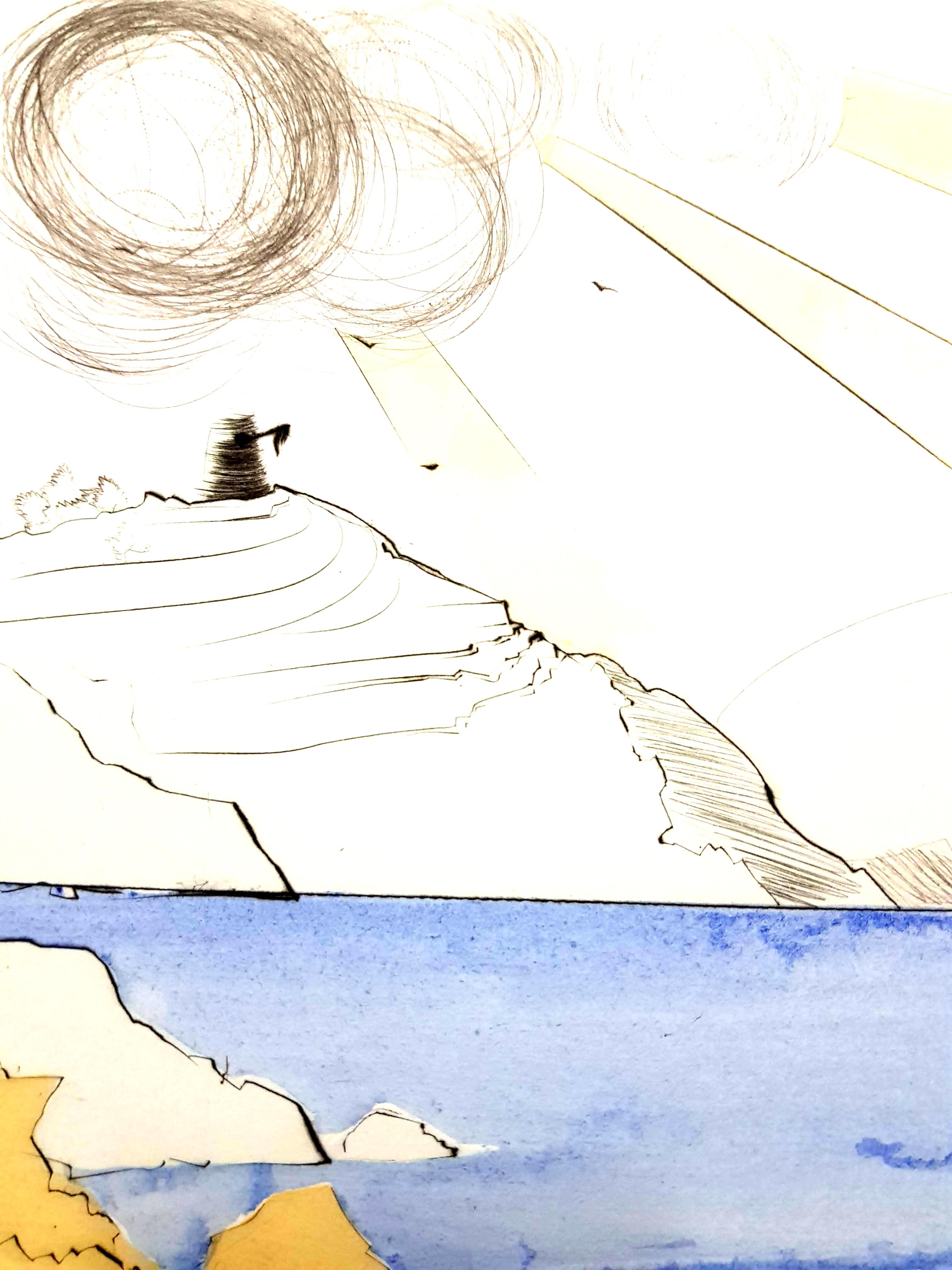 Salvador Dali - Les lauriers de la bonheur - Gravure originale signée en vente 4