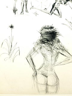 Salvador Dali - The Negresses - Original Stamp-Signed Etching