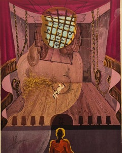 Salvador Dali -- The Prison from The Marquis de Sade