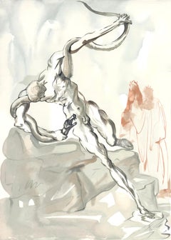 Salvador Dalí, Le châtiment de Vanni Fucci (M.A&M.1039-1138 ; F.189-200)