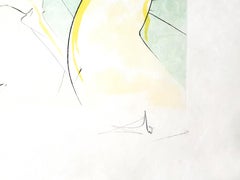 Salvador Dali - El jinete y el ciervo - Grabado firmado a mano