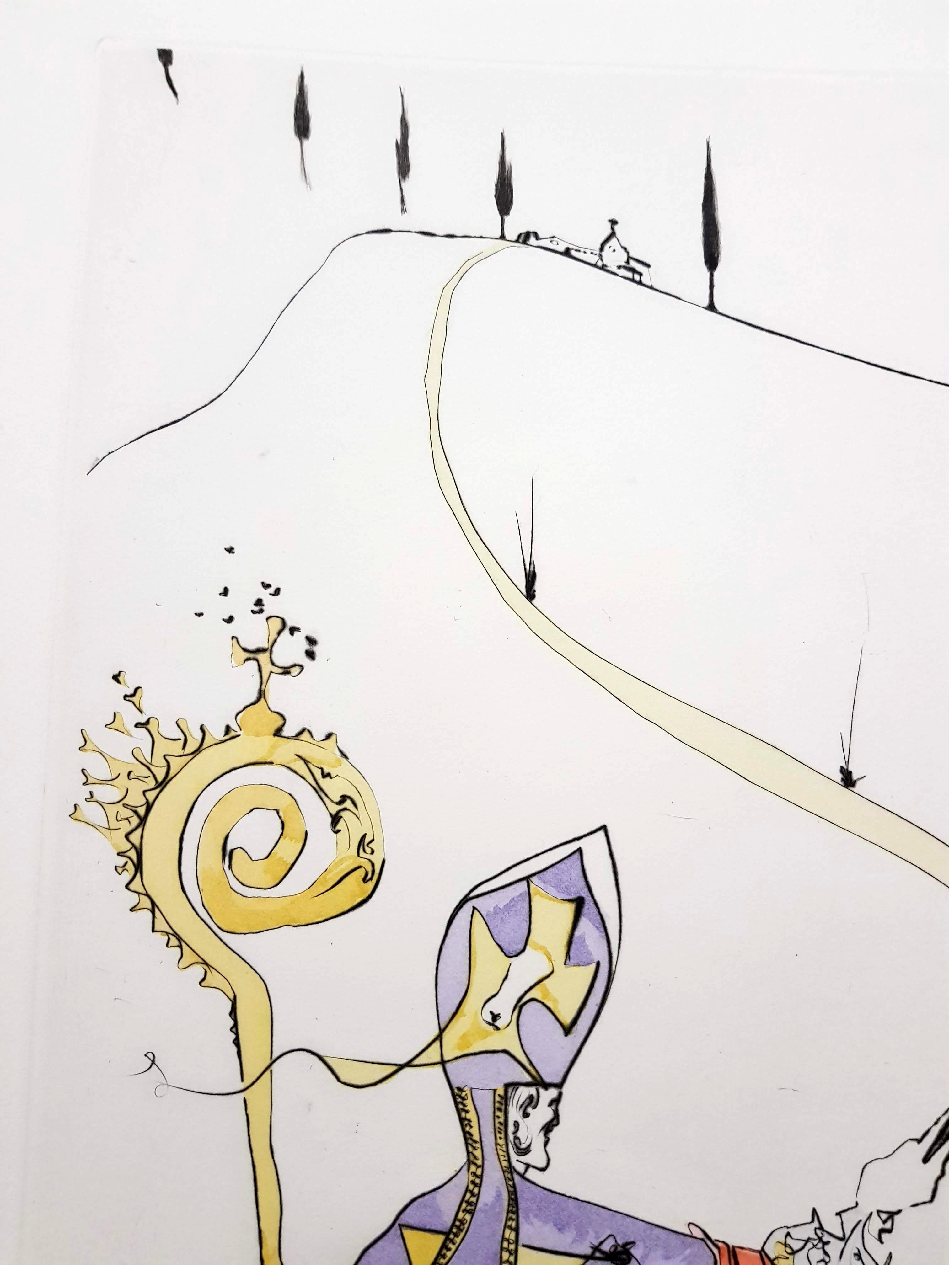 Salvador Dali - L'amour sacré de Gala en vente 1