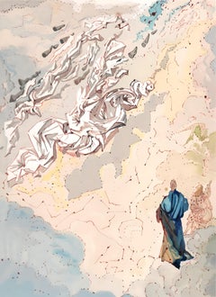 Retro Salvador Dalí, The Sixth Heaven of Jupiter, Paradise: Canto 20) (Field 189-20) 