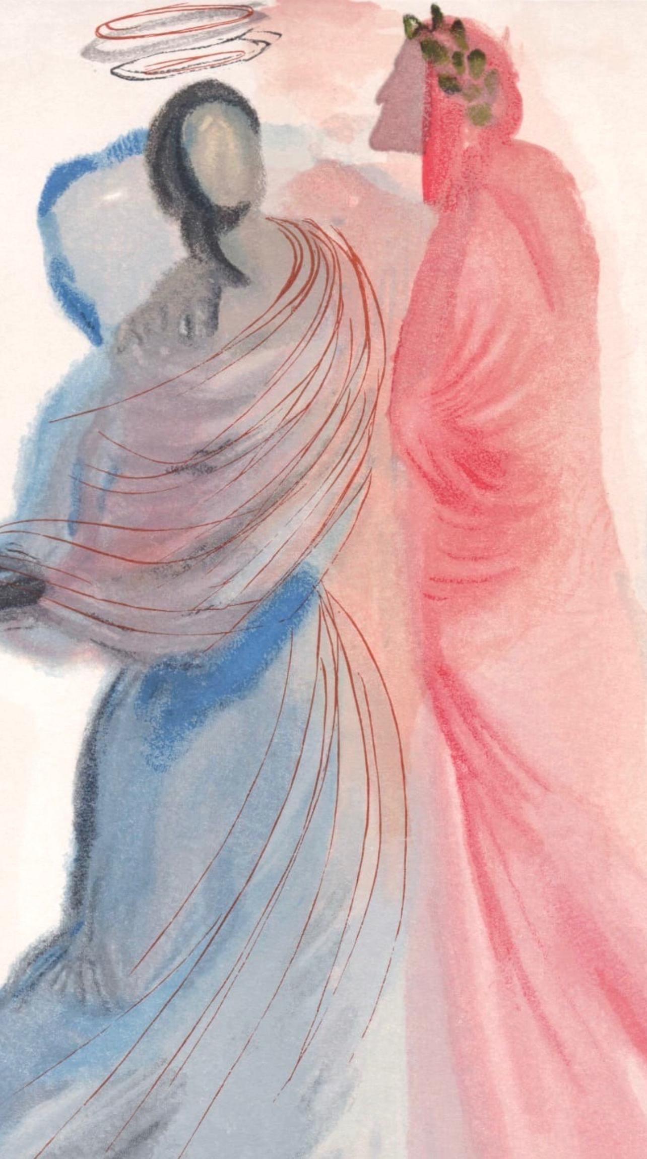 Salvador Dalí, Lo splendore di Beatrice, Paradiso: Canto 18 (Campo 189-200) 2