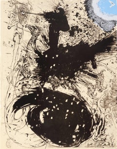 Salvador Dali, Les visions, extraites de Don Quichotte de la Manche, 1957