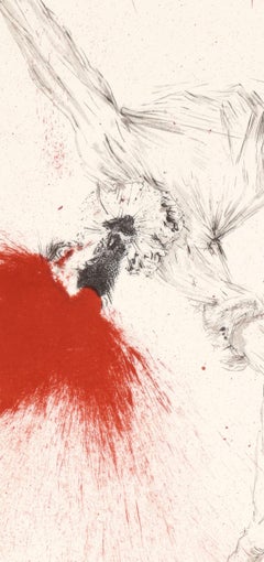 Salvador Dali, The Wine Skins, from Don Quichotte de la Manche, 1957