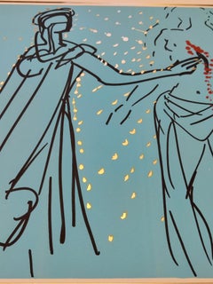 Salvador Dalí­ -- Thomas (Lancelot healing Sir Urre) from The Twelve Apostles