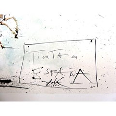 after Salvador Dalí - Tienta en Espana - Lithograph