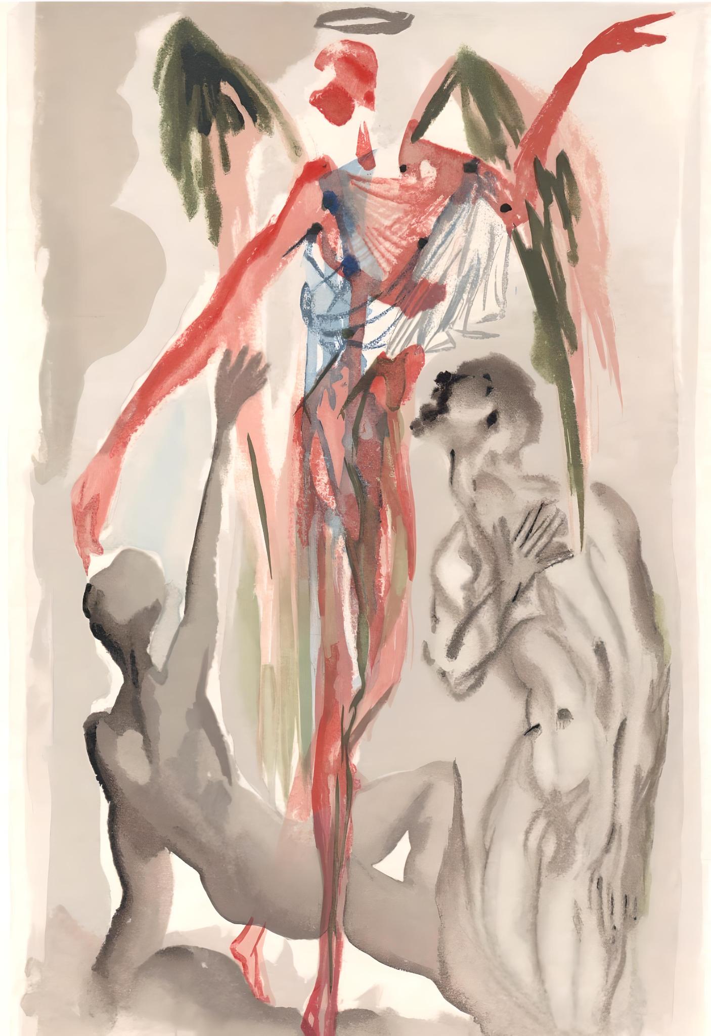 Künstler: Salvador Dali (1904-1989)
Jahr: 1963
Medium: Holzstich in Farben auf Rives BFK Papier
Beschriftung: Unsigniert und nicht nummeriert, wie ausgegeben
Auflage: 4765 auf Französisch; 3188 auf Italienisch, plus Probedrucke
Katalog Raisonne