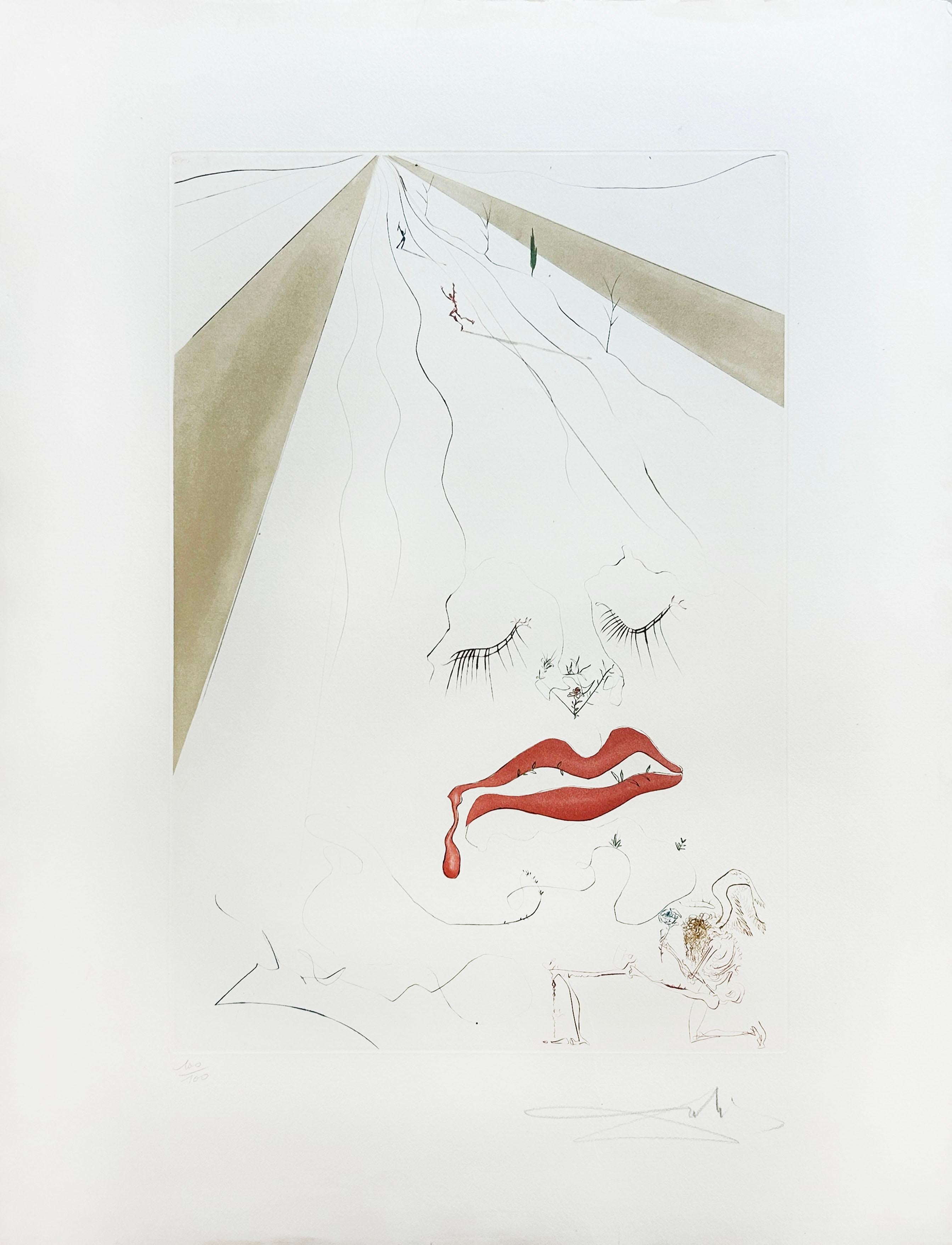 Salvador Dali "Transfiguration" - Print by Salvador Dalí