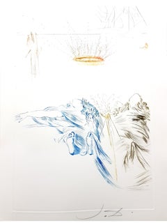 Salvador Dali - Le testament de Tristan - Gravure originale