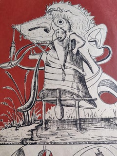 Salvador Dalí­ -- Untitled from Les Songes Drolatiques de Pantagruel
