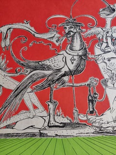 Salvador Dalí­ -- Untitled from Les Songes Drolatiques de Pantagruel